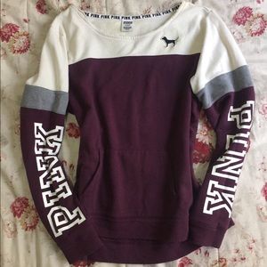 Oversized VS PINK sweatshirt